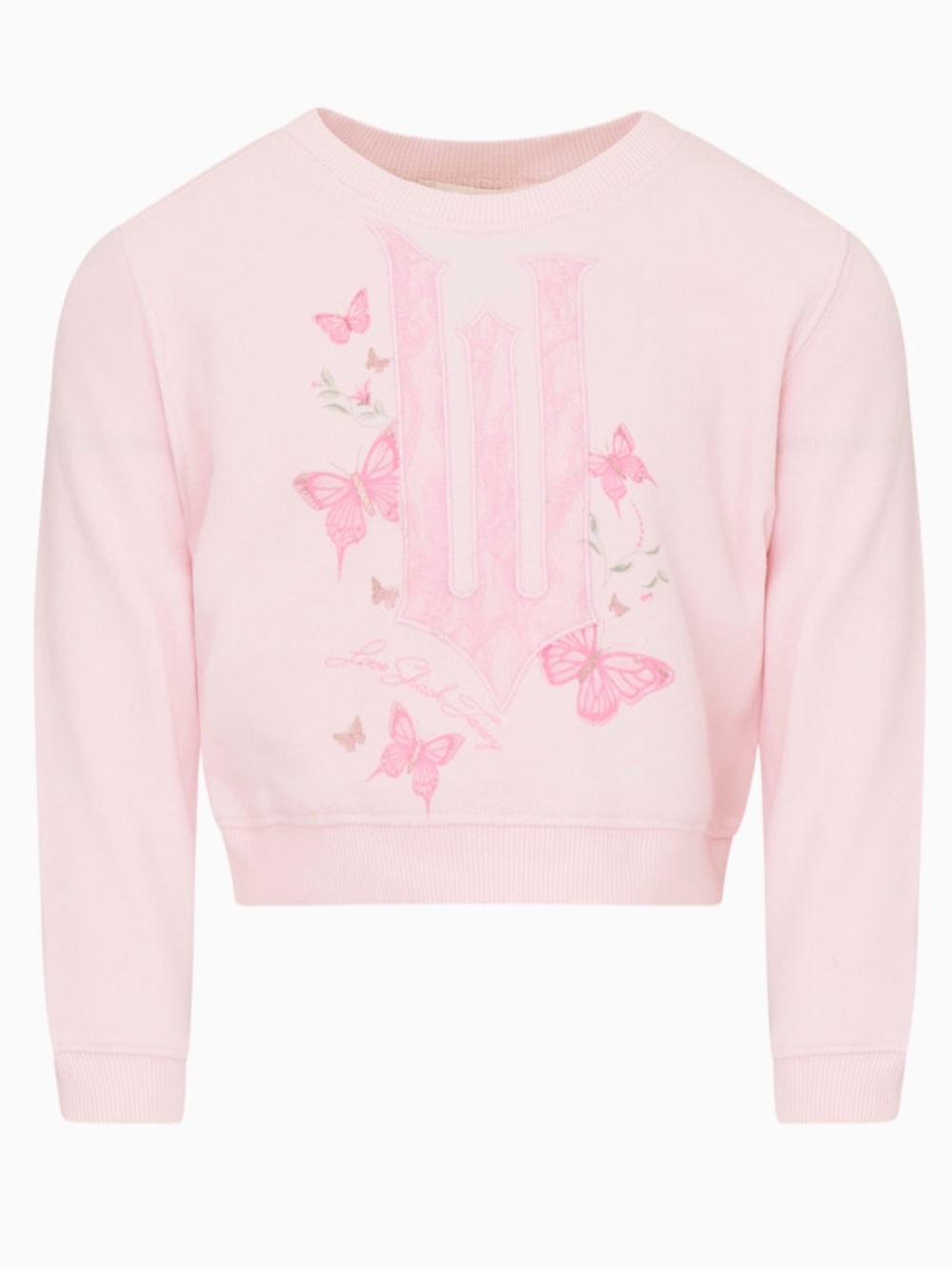 NWT. LoveShackFancy x Wicked. Lumi Sweatshirt. Pink. Size XS.